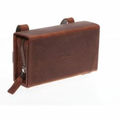 Brooks England D Shaped Pre-Aged Sadeltaske -Cykelsko Butik 0115