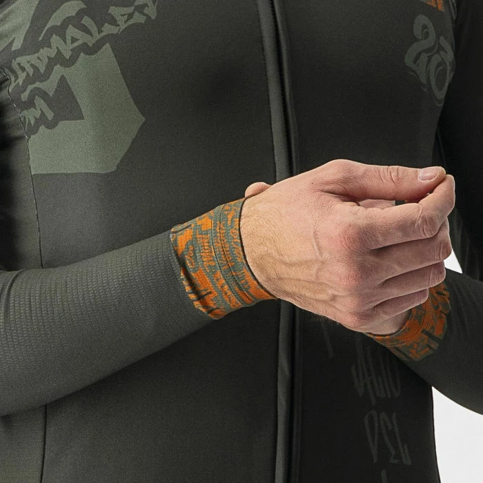 Castelli Graffiti Thermal Long Sleeve Cycling Jersey 9 Castelli Graffiti Thermal Long Sleeve Cycling Jersey - Billede 7