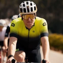 Alé Alé Gradient Jersey 26 Alé Alé Gradient Jersey -Cykelsko Butik Al Gradient Jersey Jerseys Fluo Yellow SS22 L22144460 01 7