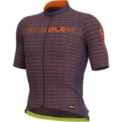 Alé Alé Graphics PRR Green Road Cycling Jersey -Cykelsko Butik Al Graphics PRR Green Road Cycling Jersey Jerseys Plum Fluro Orange SS21 L20112571 01