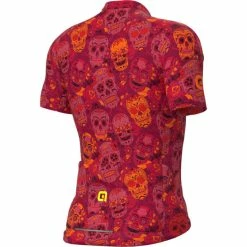 Alé Alé Mexico Skull Cycling Jersey 9 Alé Alé Mexico Skull Cycling Jersey -Cykelsko Butik Al Mexico Skull Cycling Jersey Jerseys Bordeaux SS23 AL2055AXS 0