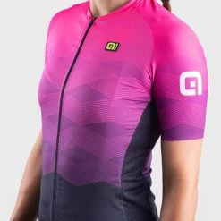 Alé Alé Women's PRR Magnitude Cycling Jersey -Cykelsko Butik Al Women s PRR Magnitude Cycling Jersey Jerseys Fluo Pink SS21 L21107543 01 2
