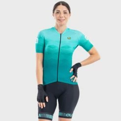 Alé Alé Women's PRR Magnitude Cycling Jersey -Cykelsko Butik Al Women s PRR Magnitude Cycling Jersey Jerseys Turquoise SS21 L21107461 05 1