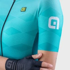 Alé Alé Women's PRR Magnitude Cycling Jersey -Cykelsko Butik Al Women s PRR Magnitude Cycling Jersey Jerseys Turquoise SS21 L21107461 05 2