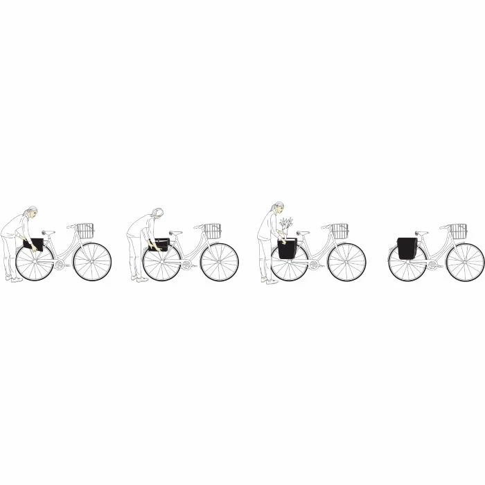 Brooks England Brick Lane Cykeltaske, Der Kan Rulles Sammen 6 Brooks England Brick Lane Cykeltaske, Der Kan Rulles Sammen - Billede 4