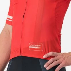 Castelli Club Sport Street Competizione Jersey -Cykelsko Butik Castelli Club Sport Street Competizione Jersey Jerseys Red SS22 CS4320506S398071 1