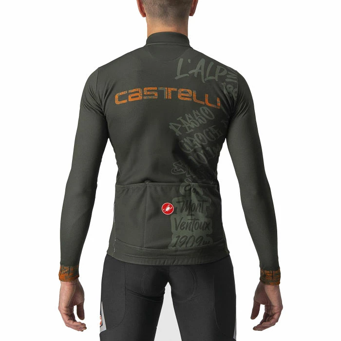 Castelli Graffiti Thermal Long Sleeve Cycling Jersey 4 Castelli Graffiti Thermal Long Sleeve Cycling Jersey - Billede 2