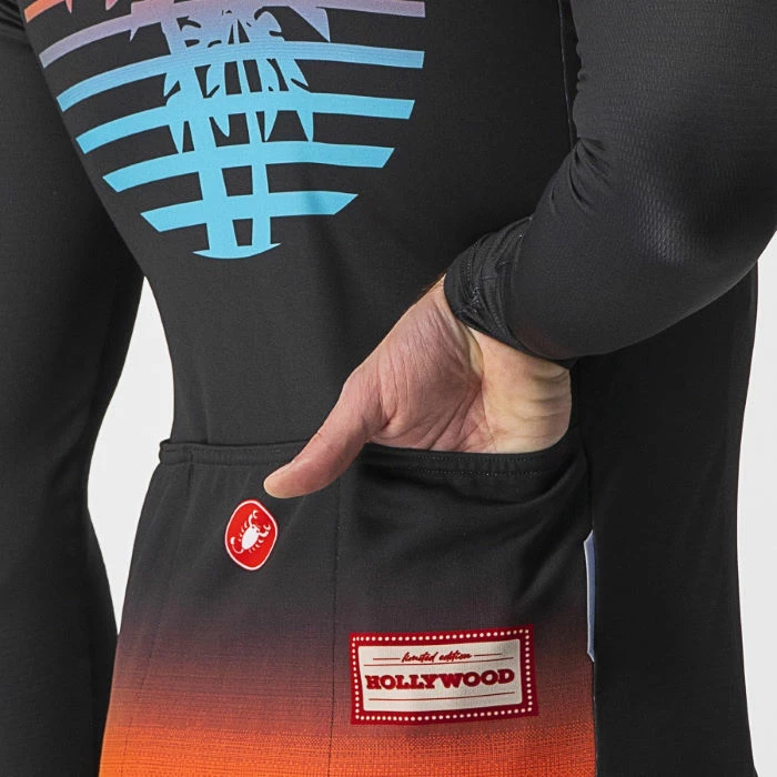 Castelli Hollywood Long Sleeve Cycling Jersey 9 Castelli Hollywood Long Sleeve Cycling Jersey - Billede 7