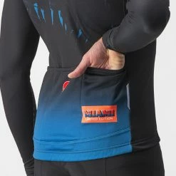 Castelli Hollywood Long Sleeve Cycling Jersey 14 Castelli Hollywood Long Sleeve Cycling Jersey -Cykelsko Butik Castelli Hollywood Long Sleeve Cycling Jersey Jerseys Miami Black AW21 CS4300092B040073 3