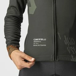 Castelli Women's Graffiti Thermal Long Sleeve Cycling Jerse -Cykelsko Butik Castelli Women s Graffiti Thermal Long Sleeve Cycling Jerse Jerseys Street Art Cypress AW21 1
