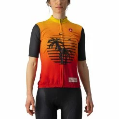 Castelli Hollywood Competizione Women's Cycling Jersey Whit