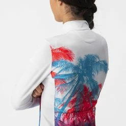 Castelli Women's Hollywood Long Sleeve Cycling Jersey -Cykelsko Butik Castelli Women s Hollywood Long Sleeve Cycling Jersey Jerseys Miami White AW21 4