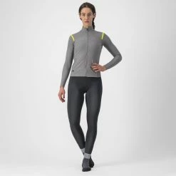 Castelli Women's Tutto Nano ROS Jersey 10 Castelli Women's Tutto Nano ROS Jersey -Cykelsko Butik Castelli Women s Tutto Nano ROS Jersey Jerseys Nickel Grey Yellow F AW22 CS205590641 1