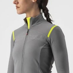 Castelli Women's Tutto Nano ROS Jersey 11 Castelli Women's Tutto Nano ROS Jersey -Cykelsko Butik Castelli Women s Tutto Nano ROS Jersey Jerseys Nickel Grey Yellow F AW22 CS205590641 2