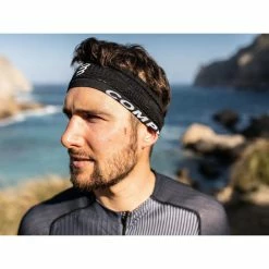 Compressport Thin Headband On/Off 7 Compressport Thin Headband On/Off -Cykelsko Butik Compressport Thin Headband On Off Headbands Black SS20 CS 046221 1