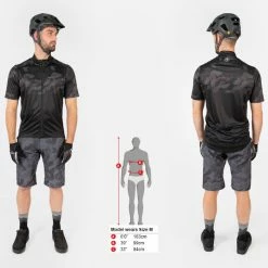 Endura Hummvee Ray Short Sleeve Jersey -Cykelsko Butik Endura Hummvee Ray Short Sleeve Jersey Jerseys Black SS23 E3215BK 5 1