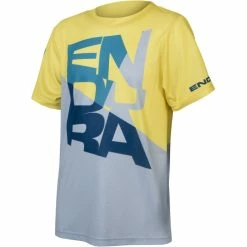 Endura Kids Singletrack Core Tee -Cykelsko Butik Endura Kids Singletrack Core Tee Jerseys Blueberry SS23 E7158BB K7 0