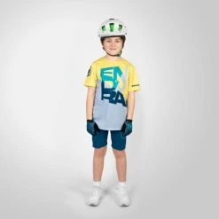 Endura Kids Singletrack Core Tee -Cykelsko Butik Endura Kids Singletrack Core Tee Jerseys Blueberry SS23 E7158BB K7