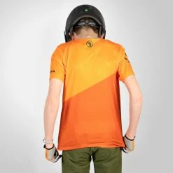 Endura Kids Singletrack Core Tee -Cykelsko Butik Endura Kids Singletrack Core Tee Jerseys Tangerine SS23 E7158OT K7 1
