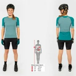 Endura Women'ss GV500 Cycling Jersey 11 Endura Women'ss GV500 Cycling Jersey -Cykelsko Butik Endura Women ss GV500 Cycling Jersey Jerseys SpruceGreen SS22 E6208GS 4 1