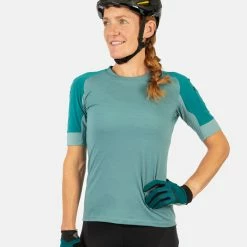 Endura Women'ss GV500 Cycling Jersey 12 Endura Women'ss GV500 Cycling Jersey -Cykelsko Butik Endura Women ss GV500 Cycling Jersey Jerseys SpruceGreen SS22 E6208GS 4 2