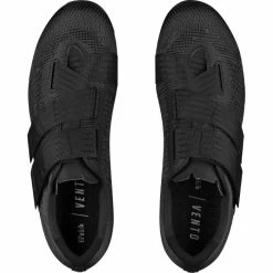 Fizik R2 Vento Powerstrap Aeroweave Road Shoes -Cykelsko Butik Fizik R2 Vento Powerstrap Aeroweave Road Shoes Cycling Shoes Black 2021 VER2PSAW1101040 3