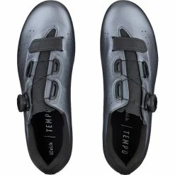 Fizik Tempo R5 Overcurve Road Shoes (Gun Metal) -Cykelsko Butik Fizik Tempo R5 Overcurve Road Shoes Gun Metal Cycling Shoes Metalic Gun Metal Bl 2020 2
