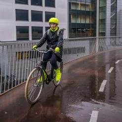 GripGrab HiVis HeadGlove Halsedisse -Cykelsko Butik GripGrab Multifunctional Reflective Hi Vis Neck Warmer Headbands Hi Vis Yellow 503008207 0