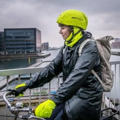 GripGrab HiVis HeadGlove Halsedisse -Cykelsko Butik GripGrab Multifunctional Reflective Hi Vis Neck Warmer Headbands Hi Vis Yellow 503008207 3