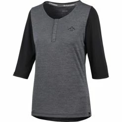 IXS Women's Carve X 3/4 Henley Jersey 5 IXS Women's Carve X 3/4 Henley Jersey -Cykelsko Butik IXS Women s Carve X 3 4 Henley Jersey Jerseys Grey 2022 473 510 2660 003 36