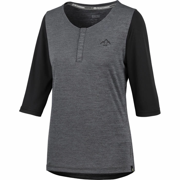IXS Women's Carve X 3/4 Henley Jersey 4 IXS Women's Carve X 3/4 Henley Jersey - Billede 2