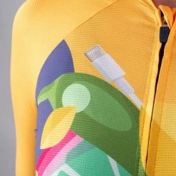 Isadore Women's Alternative Cycling Jersey Vision Of Life -Cykelsko Butik Isadore Women s Alternative Cycling Jersey Vision of Life Jerseys Blue Orange SS19 4