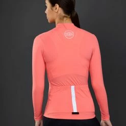 Le Col Women's Pro Long Sleeve Jersey -Cykelsko Butik Le Col Women s Pro Long Sleeve Jersey Jerseys Flamingo SS22 WMEP95 X F 3