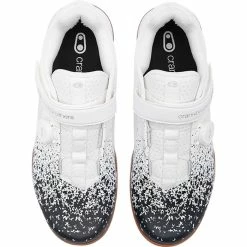 Crankbrothers Mallet Boa MTB Clipless Cycling Shoes (25th Annive 12 Crankbrothers Mallet Boa MTB Clipless Cycling Shoes (25th Annive -Cykelsko Butik Mallet BOA White Black Splatter Top Down