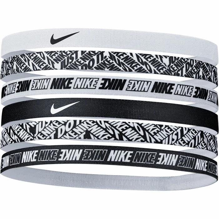 Nike Headbands 6 Pack Printed 3 Nike Headbands 6 Pack Printed