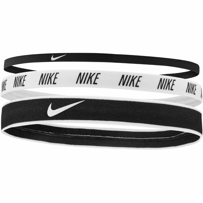 Nike Mixed Width Headbands 3 Pack 3 Nike Mixed Width Headbands 3 Pack