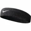 Nike Swoosh Headbands -Cykelsko Butik Nike Swoosh Headbands Headbands Black White AW19 NN 07010OS