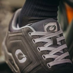 O'Neal Pinned SPD MTB Shoe -Cykelsko Butik O Neal Pinned SPD MTB Shoe Cycling Shoes Black Grey 2023 ONSO221039 4