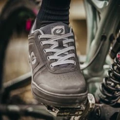 O'Neal Pinned SPD MTB Shoe -Cykelsko Butik O Neal Pinned SPD MTB Shoe Cycling Shoes Black Grey 2023 ONSO221039 5