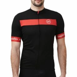 Orro Pyro Line Short Sleeve Jersey -Cykelsko Butik Orro Pyro Line Short Sleeve Jersey Jerseys Black Red SS20 ORROOR11MCREDBR6 3