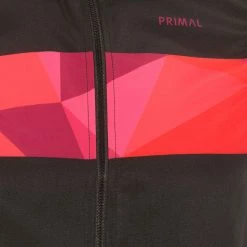 Primal Triangular Cycling Gilet -Cykelsko Butik Primal Triangular Cycling Gilet Gilets Black Red SS21 WV4 TRIS 1