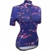Primal Women's Cherry Blossom Helix 2.0 SS Jersey -Cykelsko Butik Primal Women s Cherry Blossom Helix 2 0 SS Jersey Jerseys Blue Pink SS22 CHR1J03W0