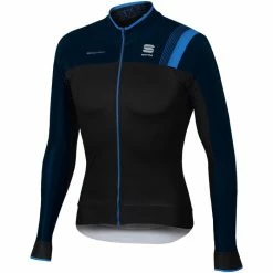 Sportful BodyFit Pro Thermal Trøje - Herre 7 Sportful BodyFit Pro Thermal Trøje - Herre -Cykelsko Butik Sportful BodyFit Pro Thermal Jersey Internal Black Blue AW17 1101816 243 S