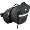 Topeak Aero Wedge Stor Sadeltaske Med Spænde 2 Topeak Aero Wedge Stor Sadeltaske Med Spænde -Cykelsko Butik Topeak Aero Wedge Buckle Large Saddle Bag Saddle Bags Black 2015 TC2262