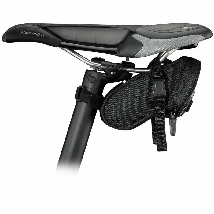 Topeak Aero Wedge Lille Sadeltaske Med Spænde 4 Topeak Aero Wedge Lille Sadeltaske Med Spænde - Billede 2