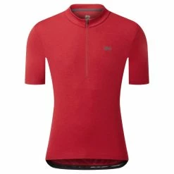 Dhb 1/4 Zip Short Sleeve Jersey 2.0 -Cykelsko Butik dhb 1 4 Zip Short Sleeve Jersey 2 0 Jerseys Jester Red SS22 SK0361REDXS