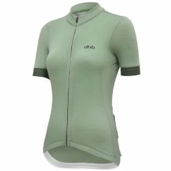 Dhb Aeron Ultralight Merino Kortærmet Trøje - Dame 21 Dhb Aeron Ultralight Merino Kortærmet Trøje - Dame -Cykelsko Butik dhb Aeron Women s Ultralight Merino Short Sleeve Jerse Short Sleeve Jerseys Green SS18 5