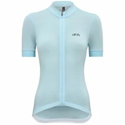 Dhb Aeron Ultralight Merino Kortærmet Trøje - Dame 23 Dhb Aeron Ultralight Merino Kortærmet Trøje - Dame -Cykelsko Butik dhb Aeron Women s Ultralight Merino Short Sleeve Jerse Short Sleeve Jerseys Pale Blue SS18