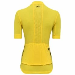 Dhb Aeron Ultralight Merino Kortærmet Trøje - Dame 18 Dhb Aeron Ultralight Merino Kortærmet Trøje - Dame -Cykelsko Butik dhb Aeron Women s Ultralight Merino Short Sleeve Jerse Short Sleeve Jerseys Yellow SS18 4
