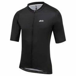 Dhb Classic Short Sleeve Jersey -Cykelsko Butik dhb Classic Short Sleeve Jersey Jerseys Black AW23 SK0414BLACKMEDIUM 0